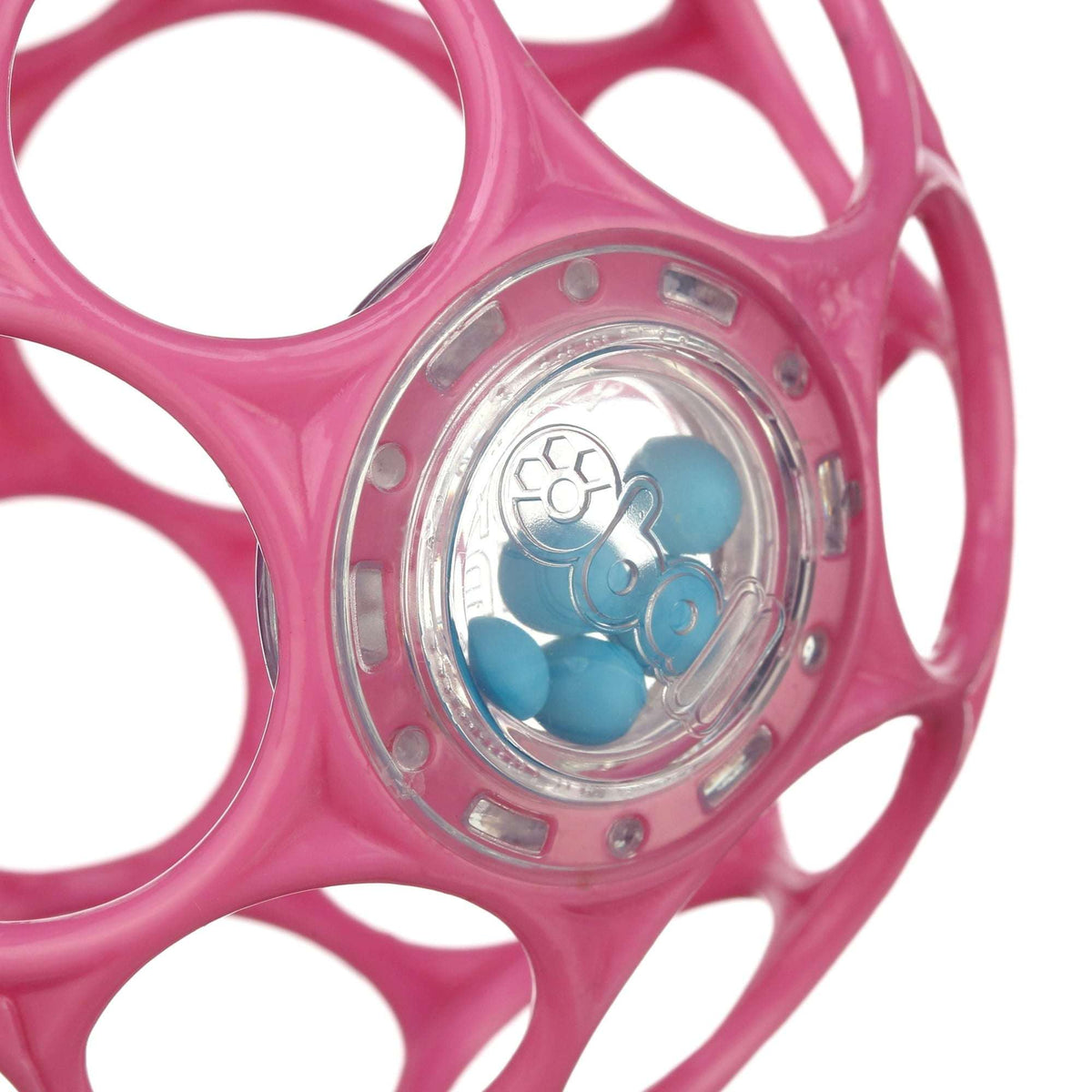 Bright Starts Oball Rattle Easy-Grasp Toy - Pink