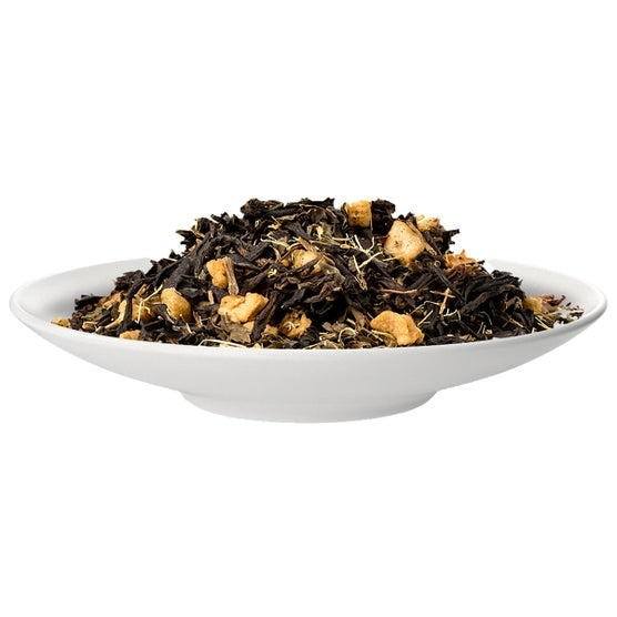 Brook 37 Amore Gift Box Tea Collection, 4 Loose Leaf Tins (4 oz Total), 2 Teacups & Infusers
