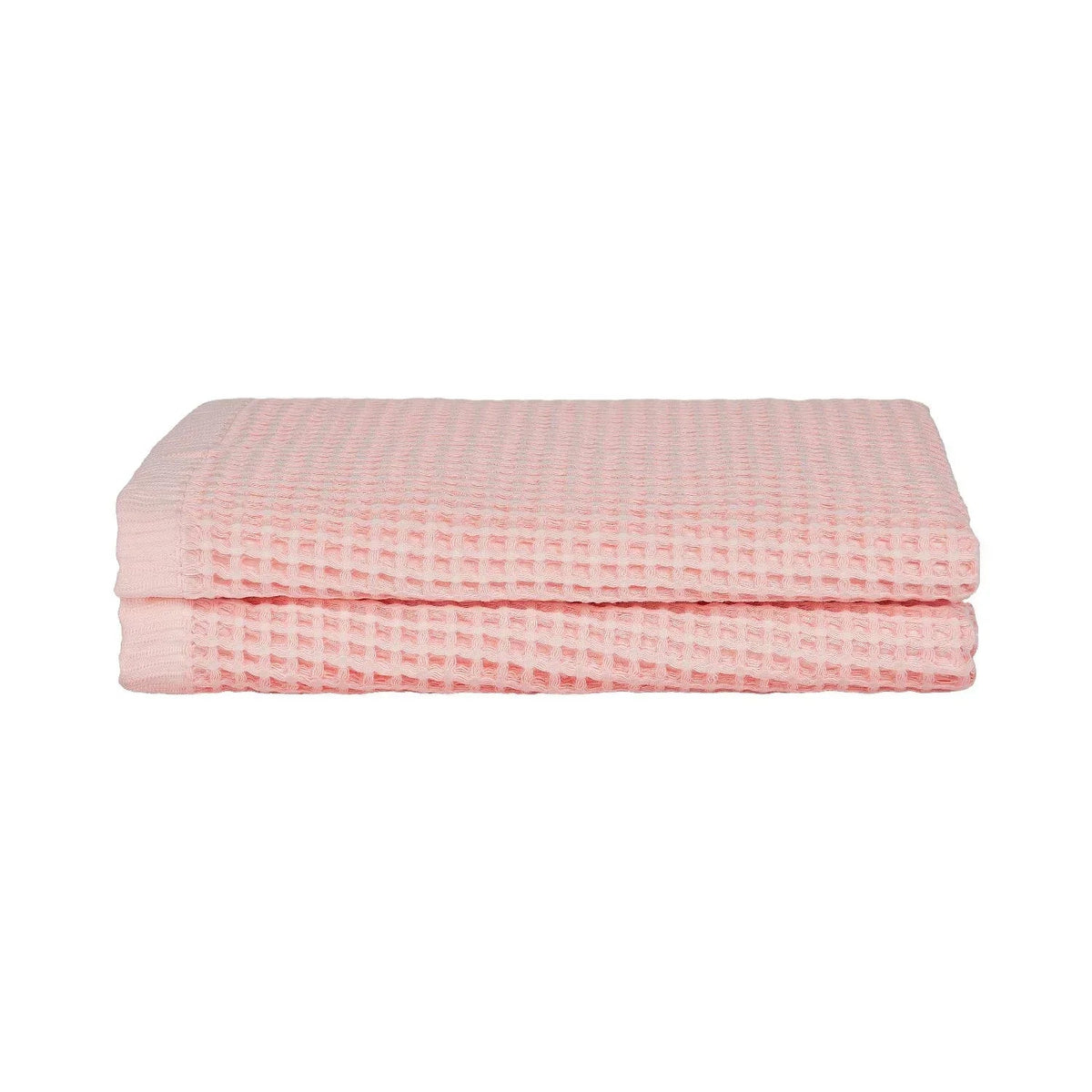 Brooklinen Set of 2 Waffle Bath Towels , 100% Turkish Cotton