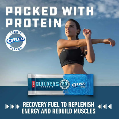 CLIF BUILDERS Protein Bars OREO-Flavored, 2.4 oz., 15 pk.