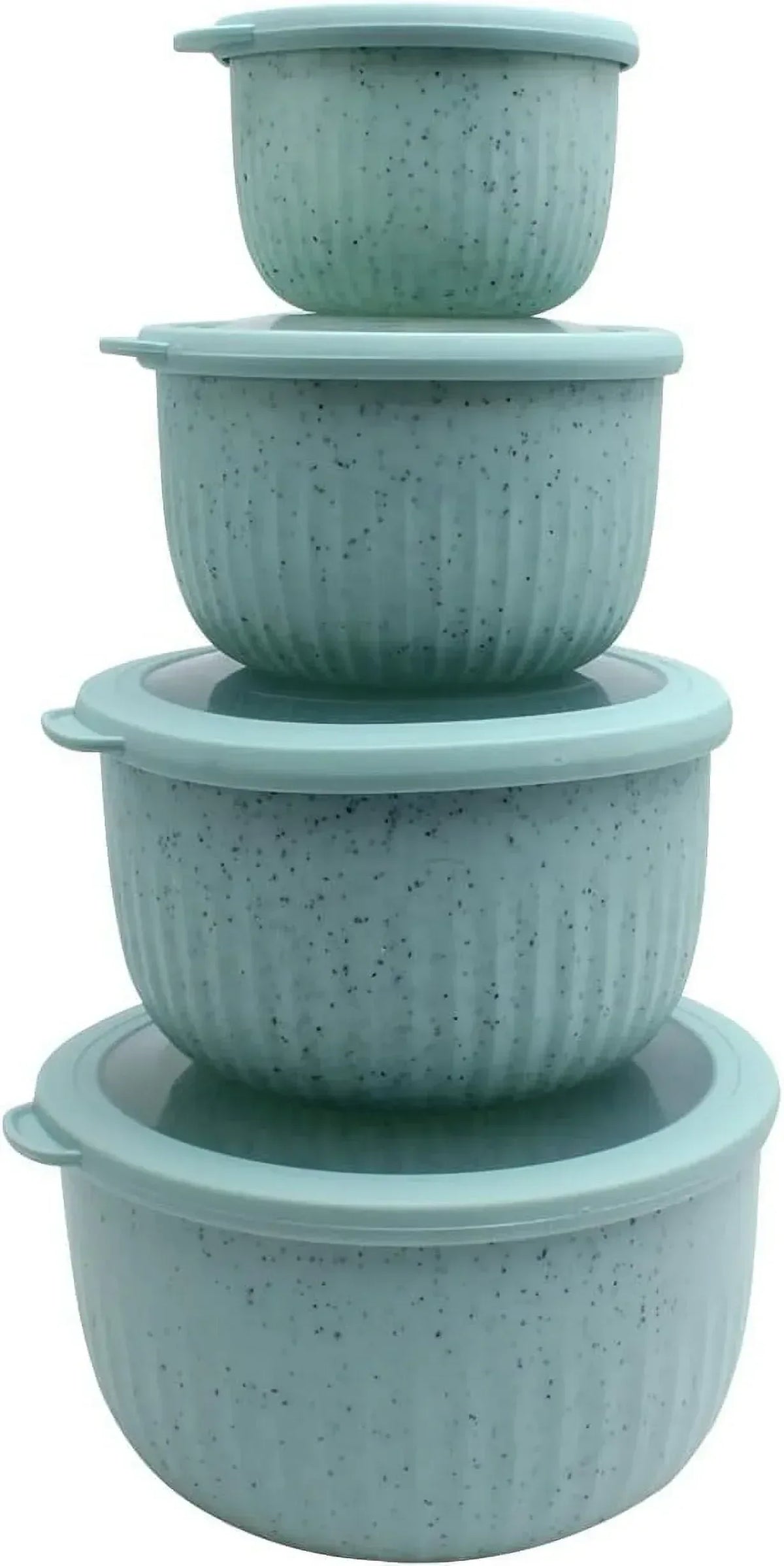 COOK WITH COLOR Meal Prep Containers Wide Mixing Bowls Food Storage Containers with Lid