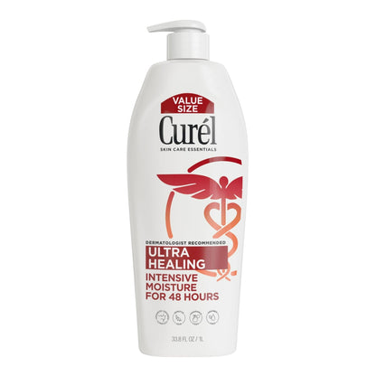 Curél Ultra Healing Intensive Fragrance-Free Lotion, Extra-Dry Sensitive Skin Moisturizer
