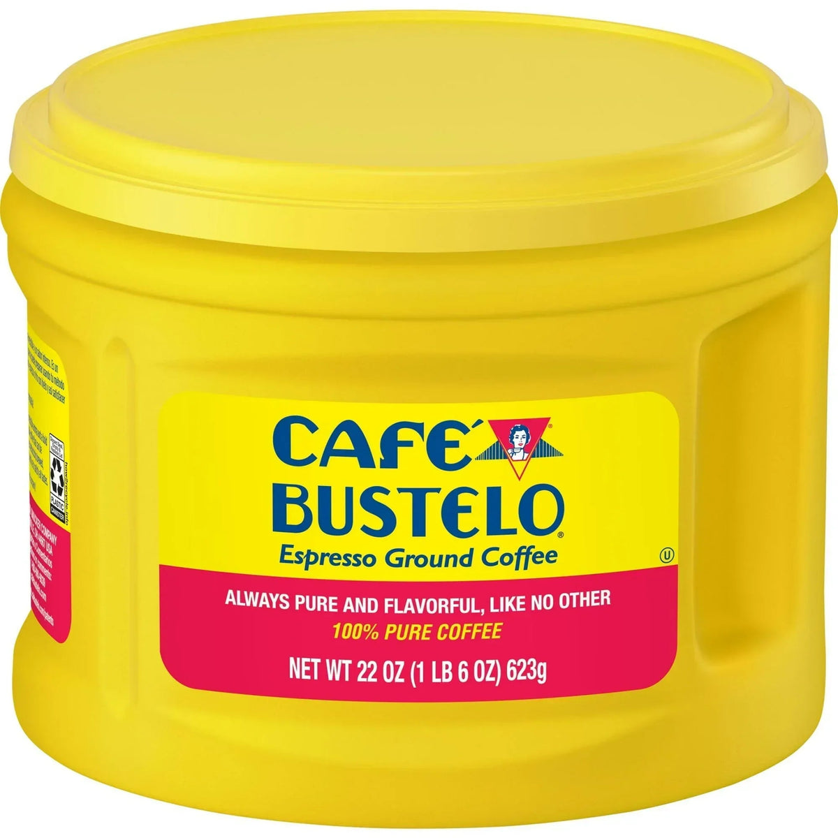 Cafe Bustelo, Espresso Style Dark Roast Ground Coffee, 10 oz Can