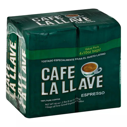 Cafe La Llave Espresso, 4 pk./10 oz.