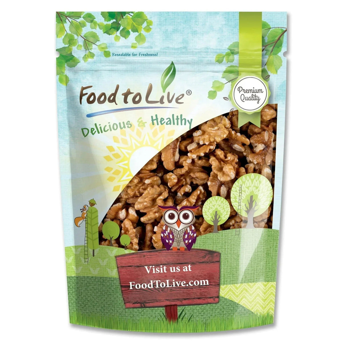California Walnuts — Raw, Kosher, Vegan — by Food to Live