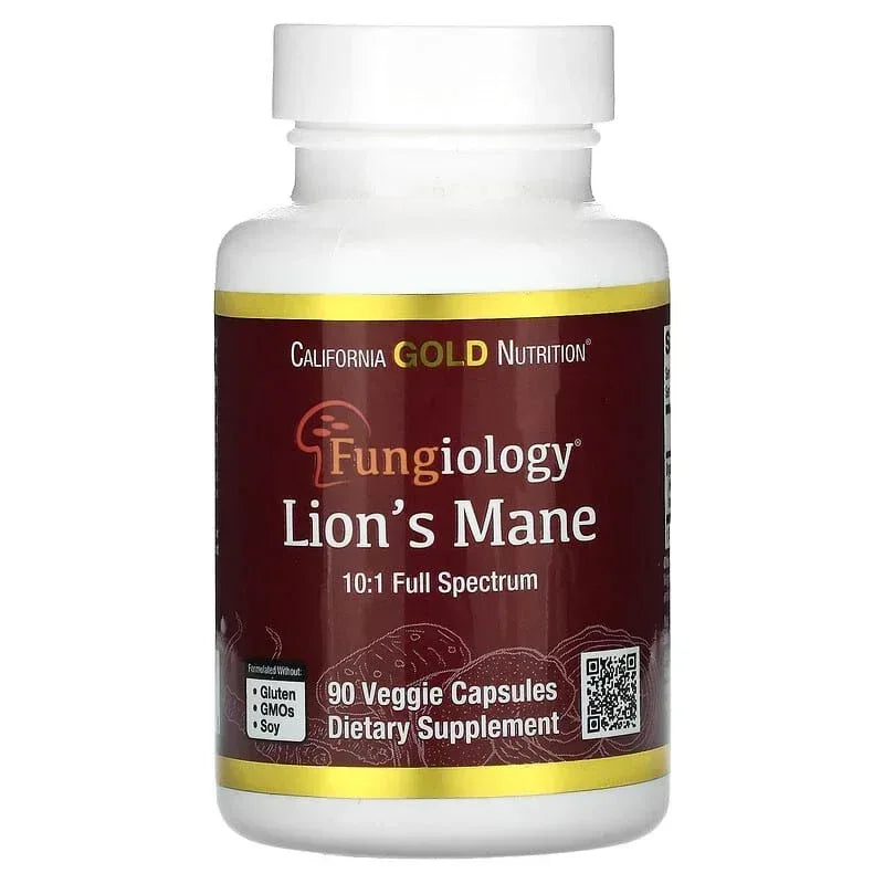 California Gold Nutrition, Organic Lion's Mane, 90 PlantCaps