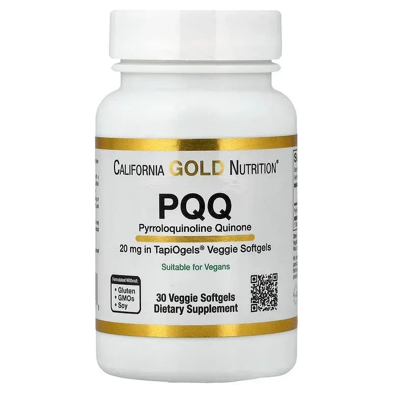 California Gold Nutrition, PQQ, 20 mg