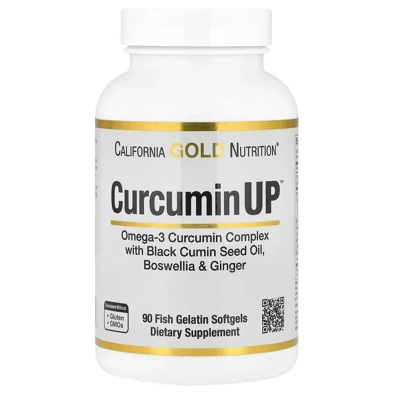 California Gold Nutrition, CurcuminUP™, 30 Fish Gelatin Softgels