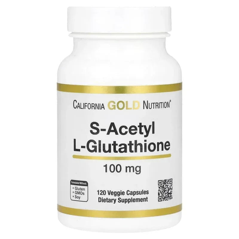 California Gold Nutrition, S-Acetyl L-Glutathione, 100 mg