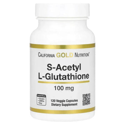California Gold Nutrition, S-Acetyl L-Glutathione, 100 mg