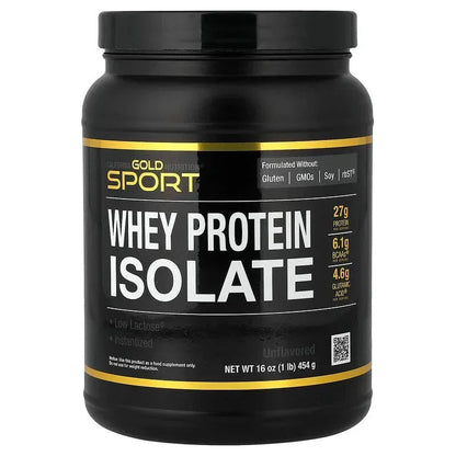 California Gold Nutrition, Sport, Whey Protein Isolate, Dark Chocolate , 2 lb (907 g)