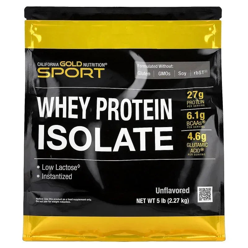 California Gold Nutrition, Sport, Whey Protein Isolate, Dark Chocolate , 2 lb (907 g)