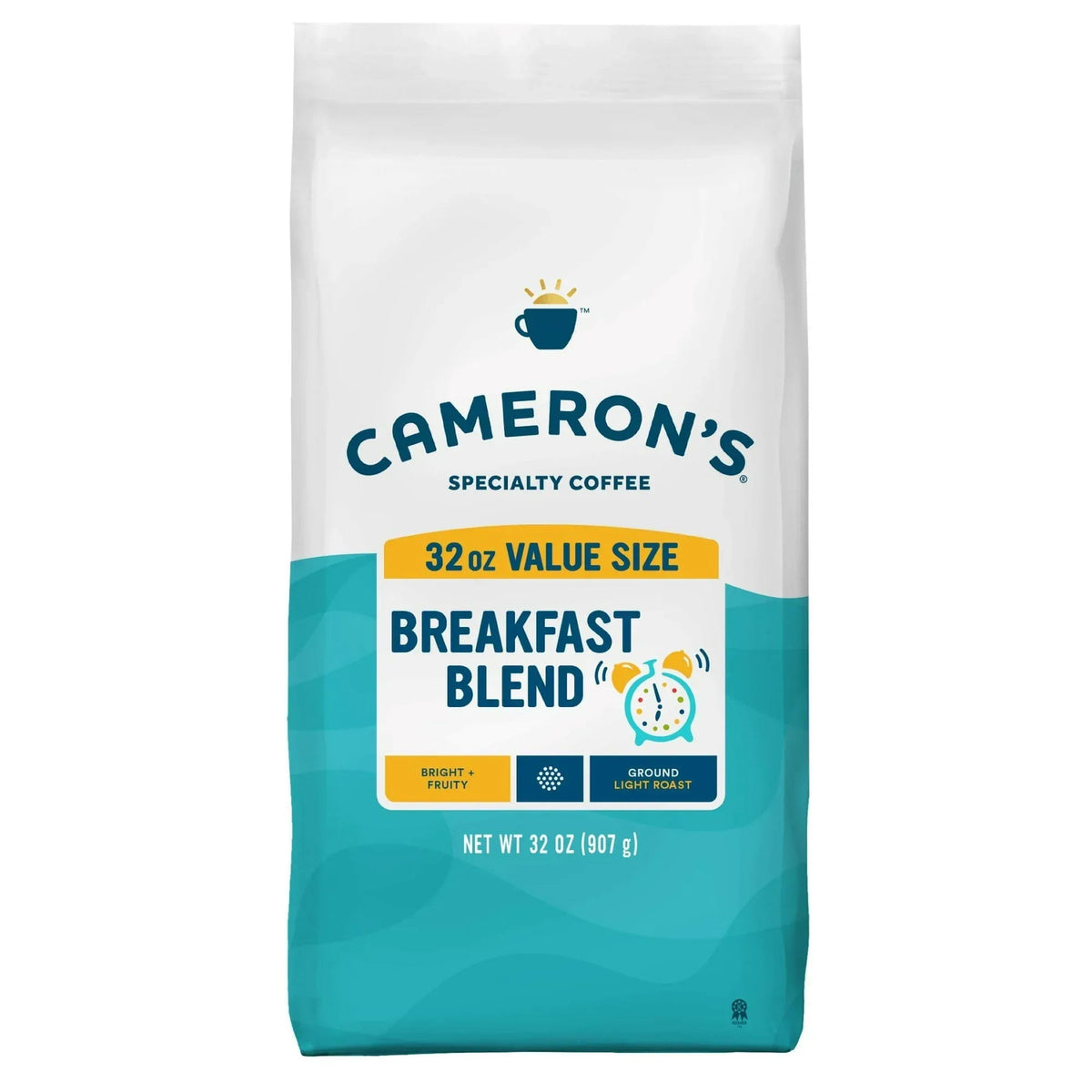 Cameron's Coffee Roasted Ground Coffee Bag, Breakfast Blend, 32 Ounce