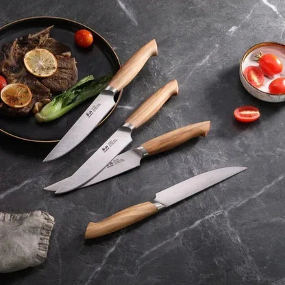 Cangshan Oliv Series Swedish Steel 4-piece Steak Knife Set