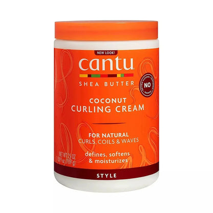 Cantu Shea Butter for Natural Hair Coconut Curling Cream, 25 oz.