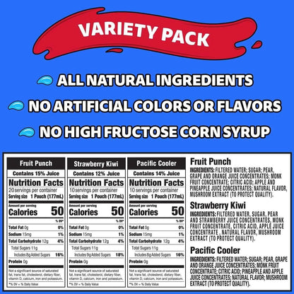 Capri Sun Variety Pack (6 Fl. Oz. Pouches, 40 Pk.)