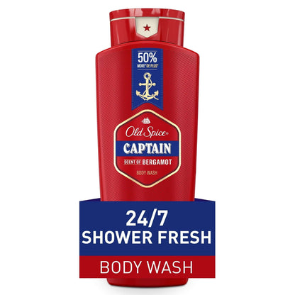 Old Spice Men's Body Wash, Swagger Cedarwood Scent, 24 fl oz
