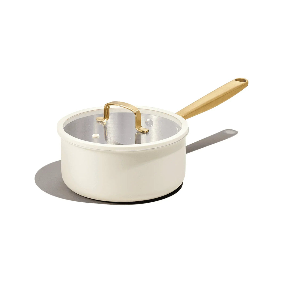 Carote 1.5QT & 3QT Tri-Ply Stainless Steel Saucepan Set with Lids, Small Induction Cooking Pot for Milk and Soup, Blue