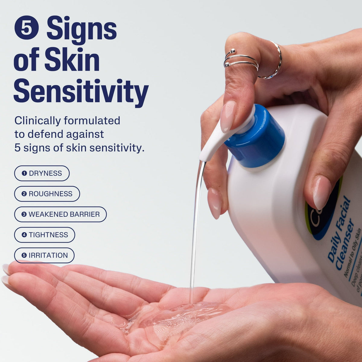 Cetaphil Daily Facial Cleanser for Sensitive, Combination to Oily Skin Cleanser