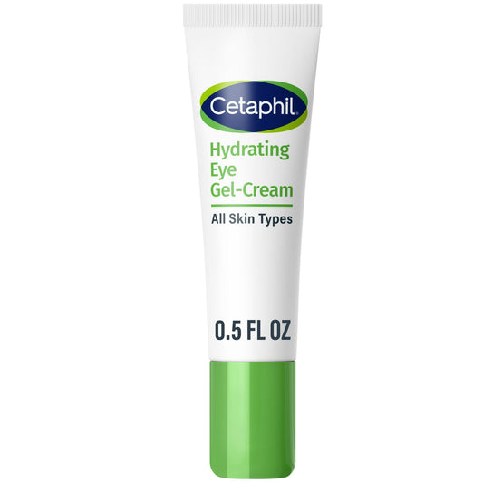 (3 PACK ) Cetaphil Daily Hydrating Eye Gel Cream for Sensitive Skin with Hyaluronic Acid, 0.5 fl oz