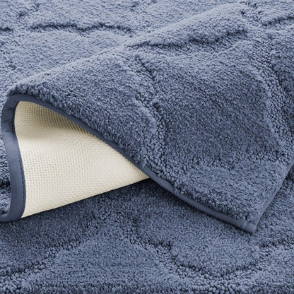 Charisma Drylon Trellis Bath Rugs, 2-pack