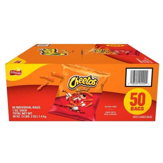Cheetos Crunchy, Original, 1 oz, 50-count