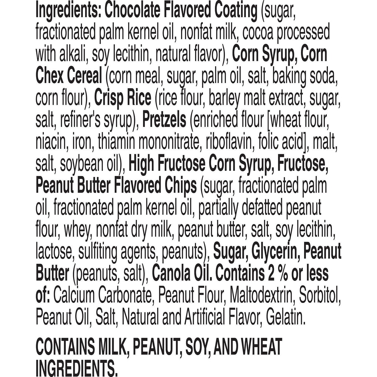 Chex Mix Peanut Butter Chocolate Treat Bars, 20 pk.