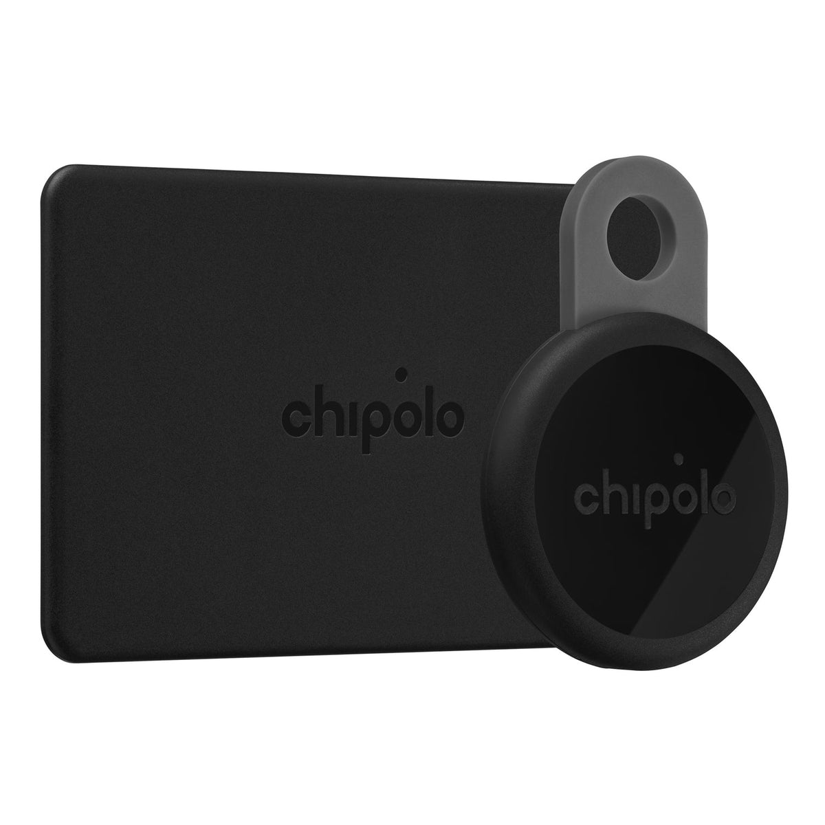 Chipolo LOOP & CARD Bundle - Rechargeable Bluetooth Tracker Item Locator for Keys, Bags & Wallets, Compatible with Apple Find My or Android Find Hub, Out of Range Alerts for Android & Call Your Phone