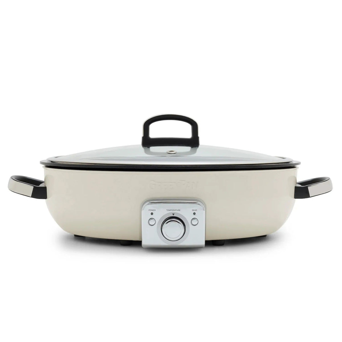 GreenPan Elite Ceramic Nonstick Oval Electric Skillet, 5.5 qt.