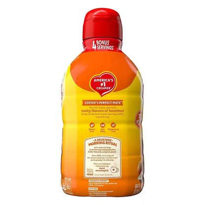 Coffee-Mate Hazelnut Creamer, 66 fl. oz.
