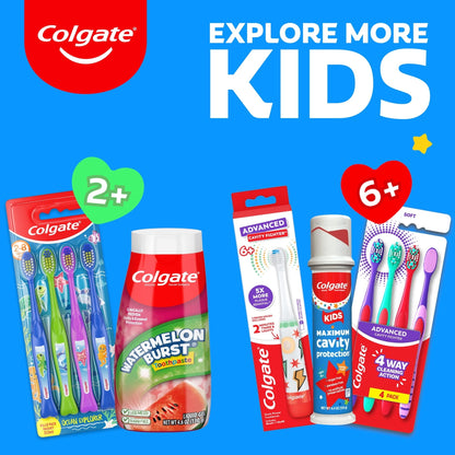 Colgate Kids Extra Soft Baby Toothbrush Pack, 2 Count