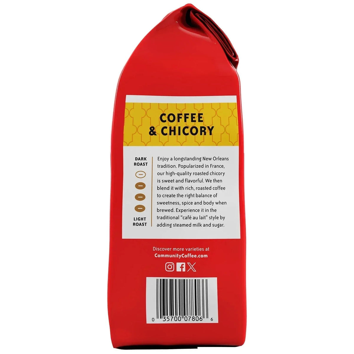 Community Coffee Ground Coffee & Chicory, 40 oz.