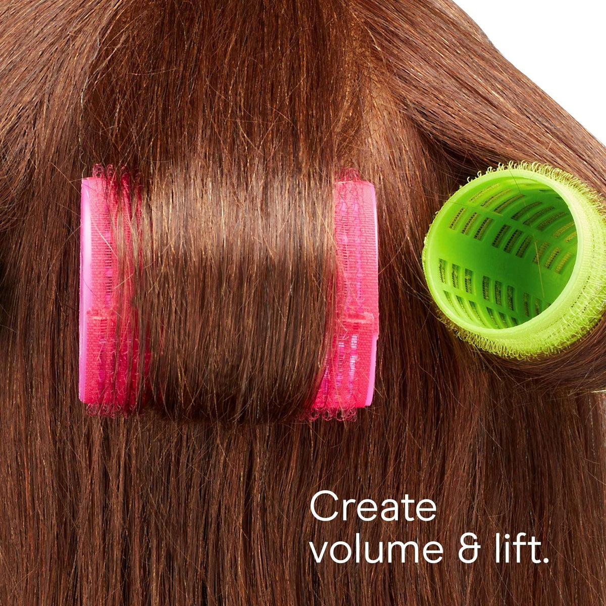 Conair Volumizing Self-Grip Hair Rollers, Assorted Multicolor 31-Pack With Travel Case