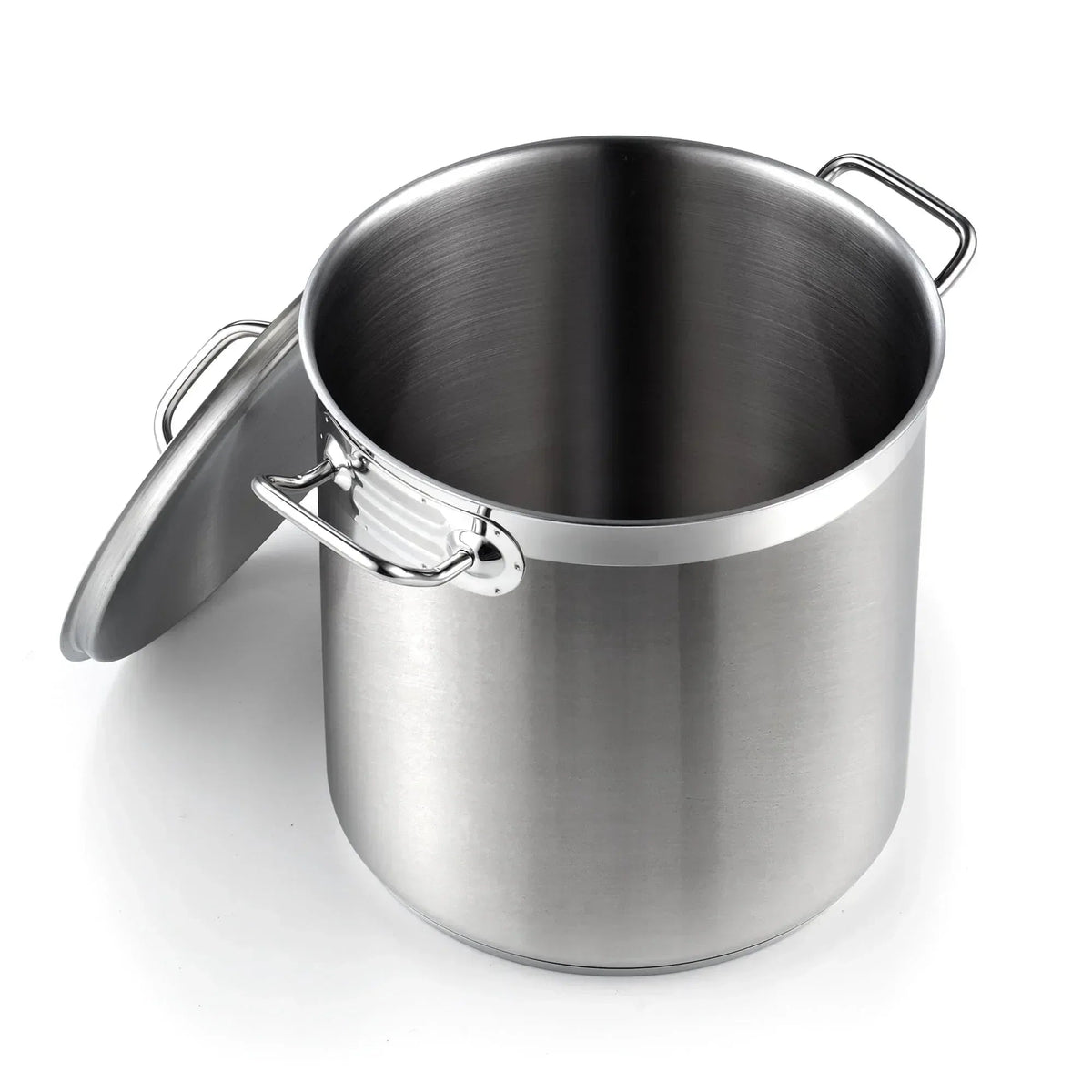 Cooks Standard Stainless Steel Dutch Oven Casserole Pot with Lid, 6-Quart Professional 18/10 Stainless Steel Stock Pot, Casuelas de Acero Inoxidables