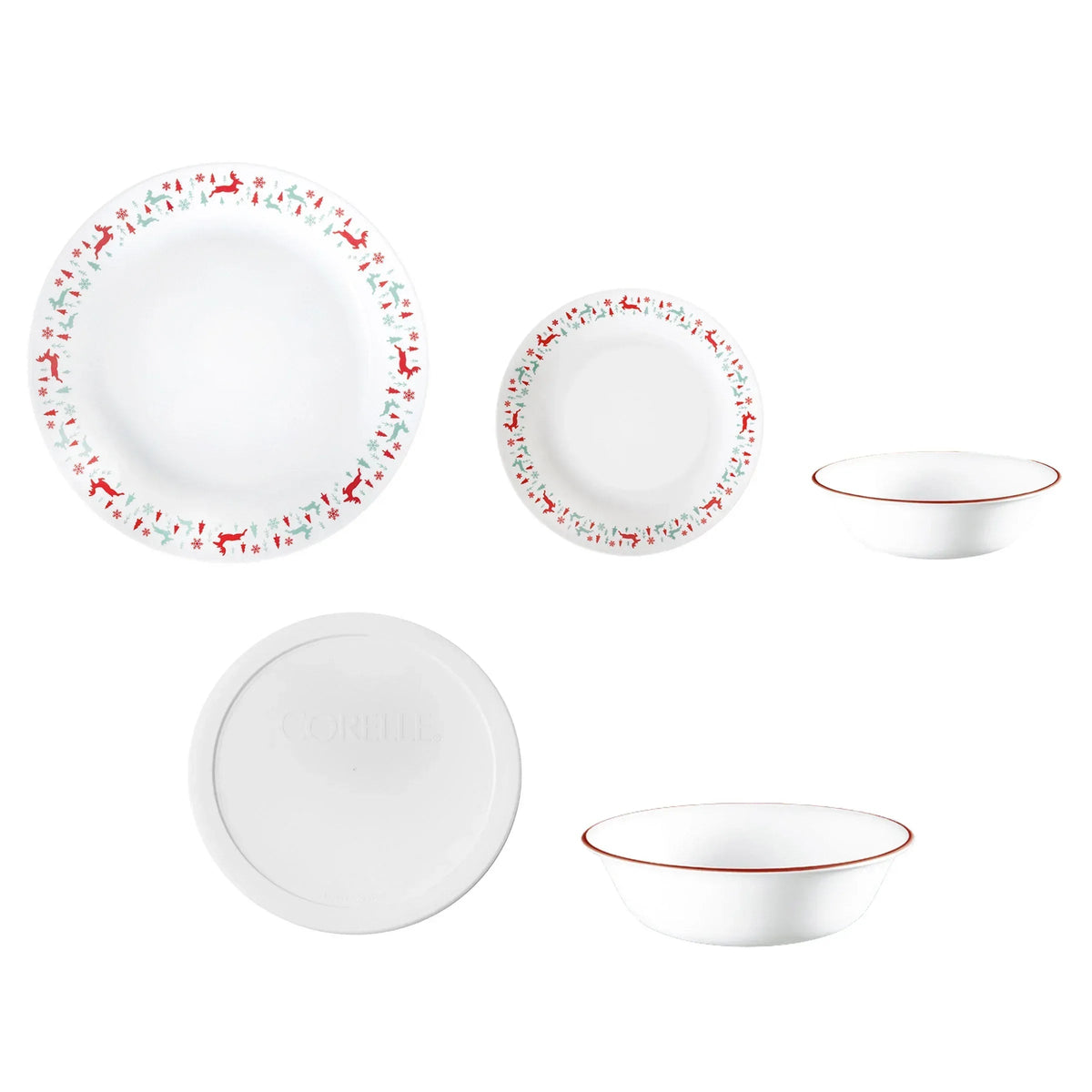 Corelle Be Merry 20-piece Dinnerware Set