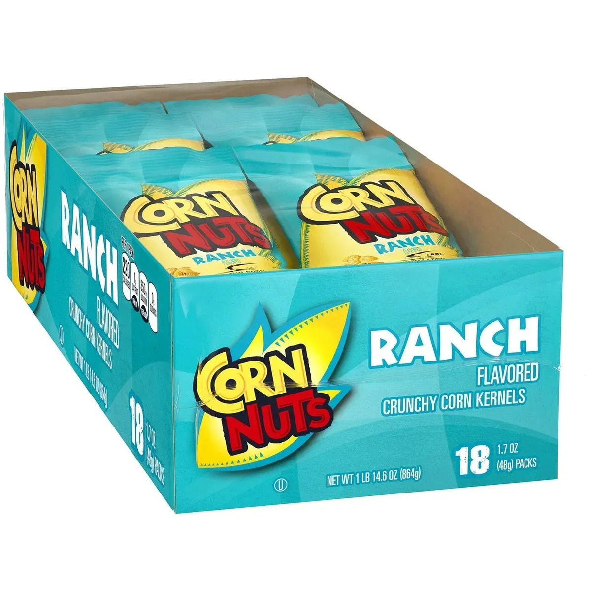 Corn Nuts Ranch Crunchy Corn Kernels, 1.7 oz., 18 pk.