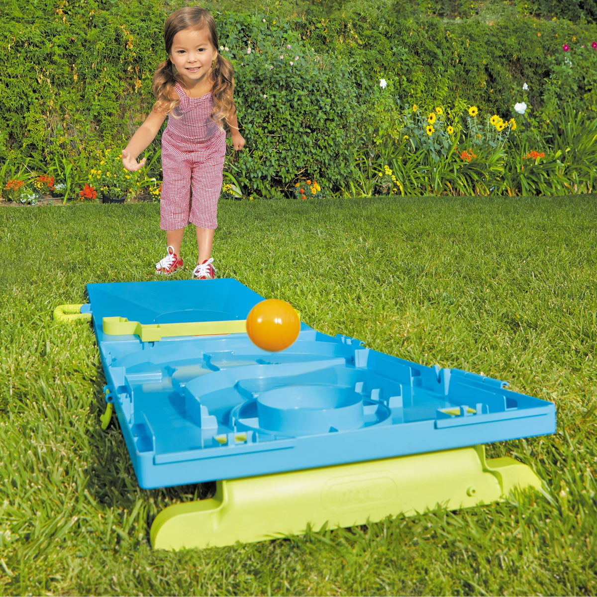 Little Tikes 5-in-1 Cornhole Game Set, Indoor Outdoor Toy Sports Set with 16 Accessories Including Bean Bags, Lawn Darts and Balls- Toddlers Ages 2+