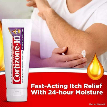 Cortizone 10 Intensive Healing Cream, 2 oz Tubes, 2 Pack
