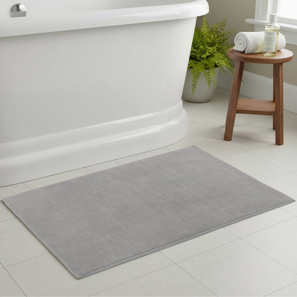 Cotton Woven Bath Mat