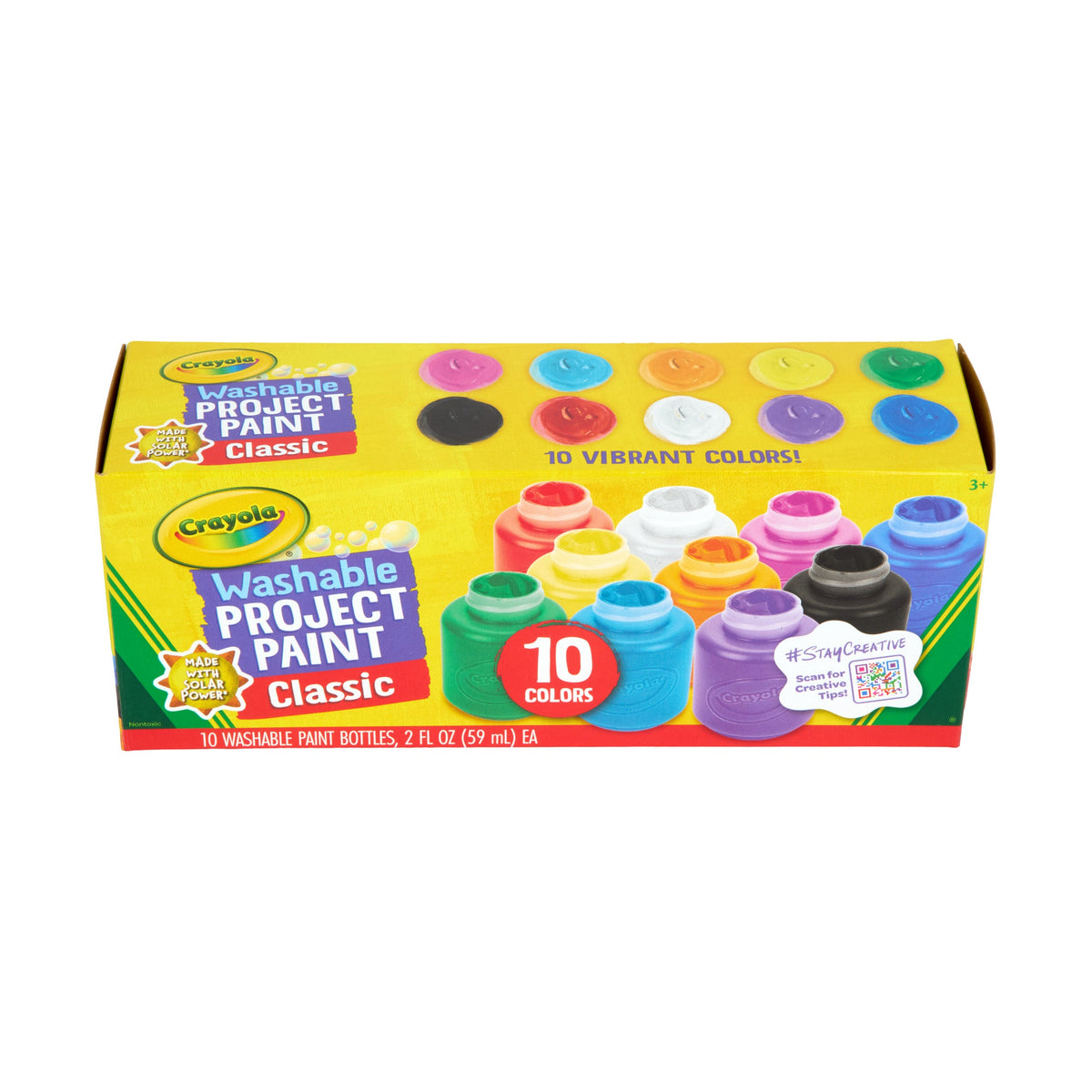 Crayola 2 oz Flat Tempera 1Count 1Pack