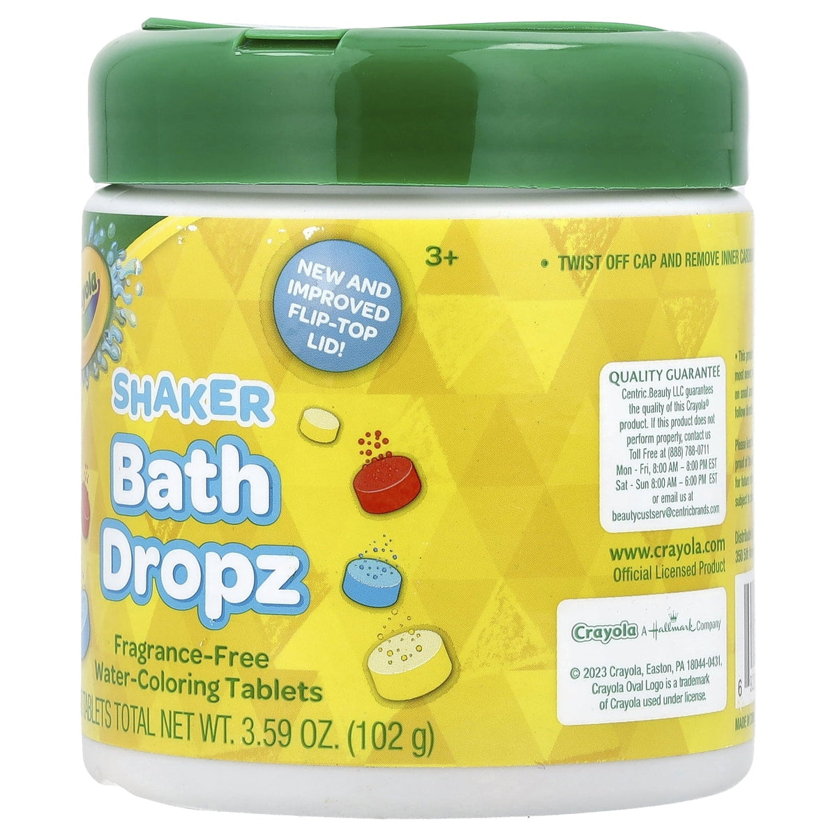 (2 pack) Crayola Bath Dropz Color, 60 Tablets, 3.59 OZ