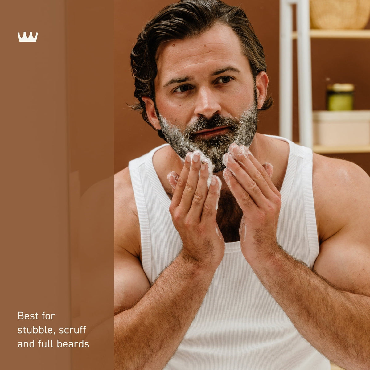 Cremo 2-in-1 Beard & Face Wash, Bourbon Vanilla Scent, 6 fl oz