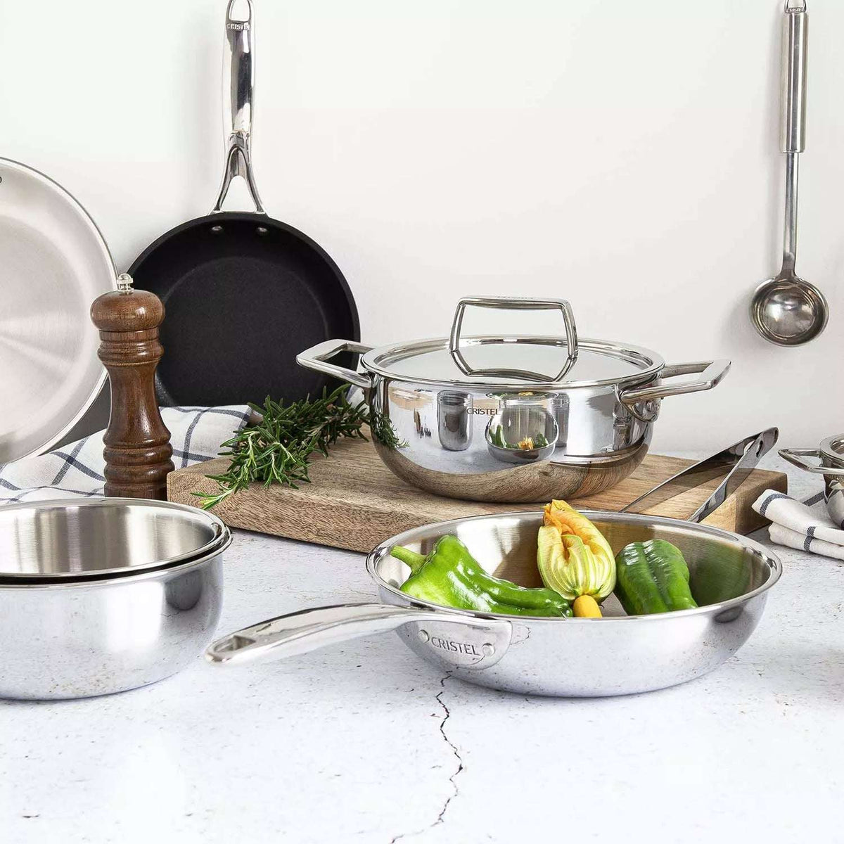 Cristel Castel’Pro ULTRALU Nonstick Crêpe Pan