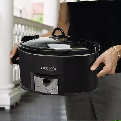 Crock-Pot® 7-qt. Countdown Cook & Carry Slow Cooker