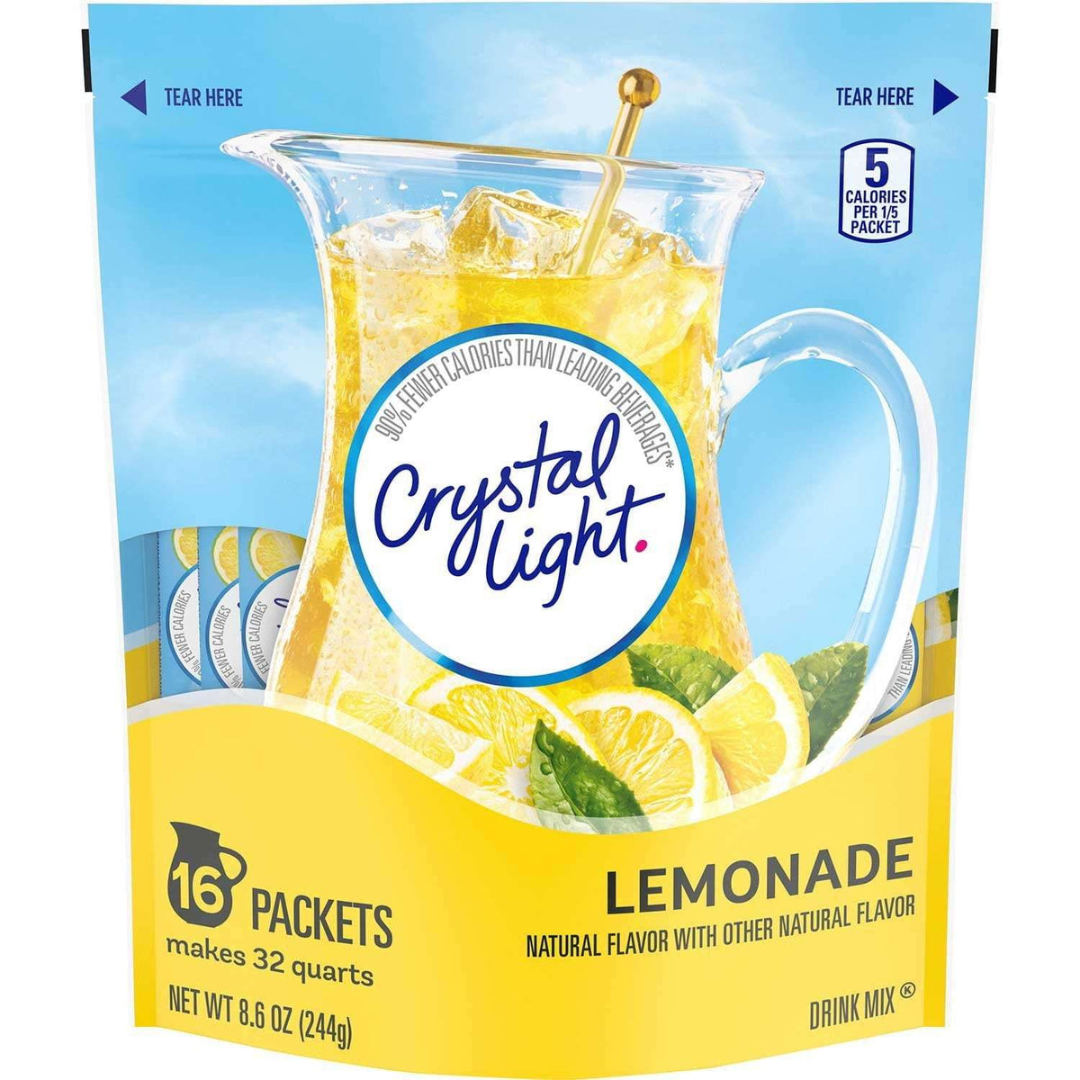 Crystal Light Lemonade Mix, 16 pk.