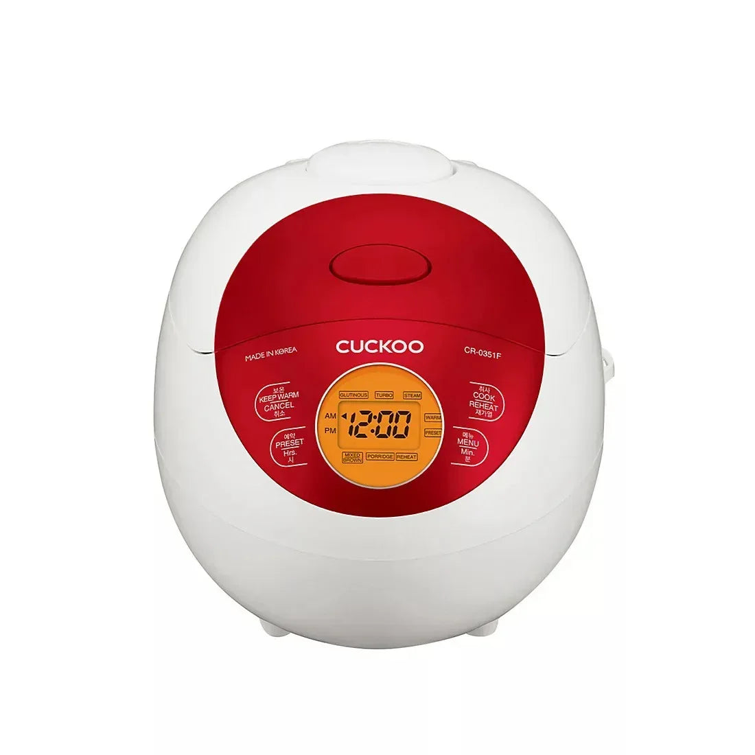Cuckoo 3-Cup / 6-Cup Micom Rice Cooker and Warmer with Nonstick Inner Pot