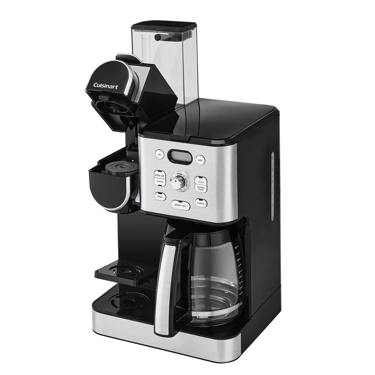 Cuisinart 2-in-1 Coffeemaker, 12 Cup Capacity, Single Serve, Hot or Iced