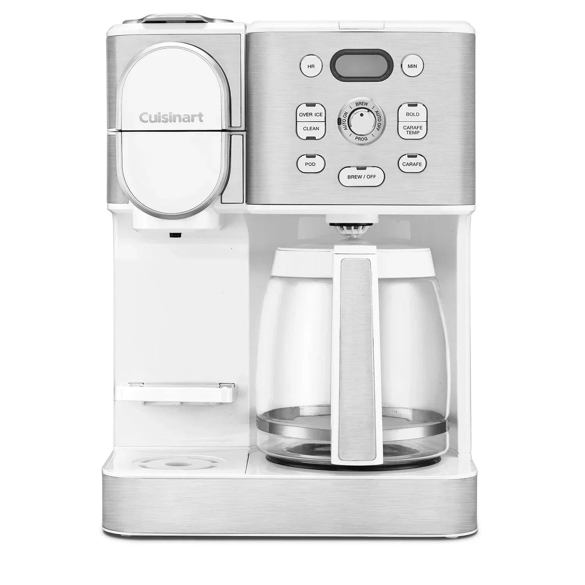 Cuisinart 2-in-1 Coffeemaker, 12 Cup Capacity, Single Serve, Hot or Iced