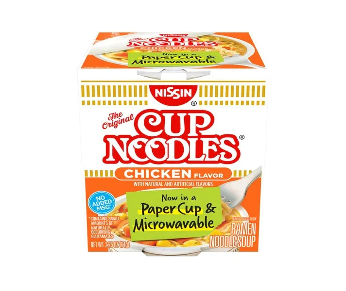 Nissin Cup Noodles, Chicken, 2.25 oz (24-pk)