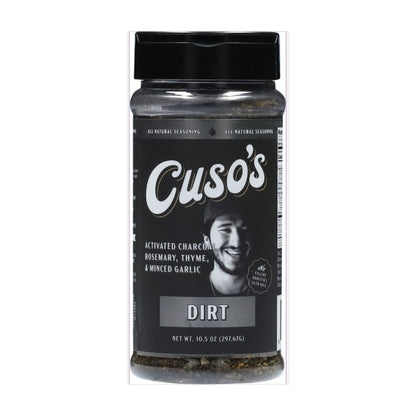 Cuso’s Dirt Ultimate All-Natural Seasoning Blend, 10.5 oz.